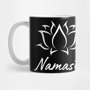 Namaste shirt, Workout shirt, Funny Yoga shirt, Meditation shirt, Lotus Yoga shirt, Yoga Gift shirt Mug